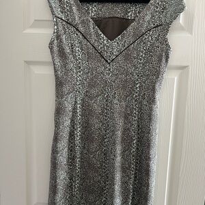 Tory Burch Silver Mini Dress